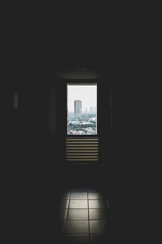 indoors gray floor tiles corridor